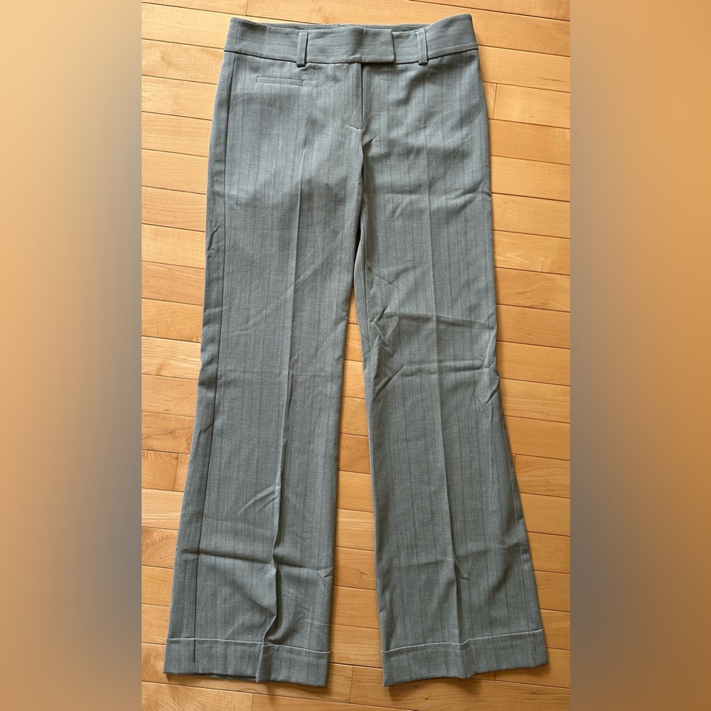 BCBGMaxAzria gray tailored dress pants · size 2
